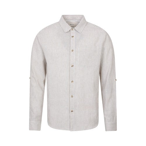 Front - Mountain Warehouse Mens Lowe Stripe Shirt
