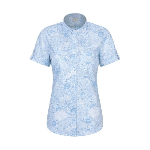 Front - Mountain Warehouse Womens/Ladies Coconut Short-Sleeved Shirt