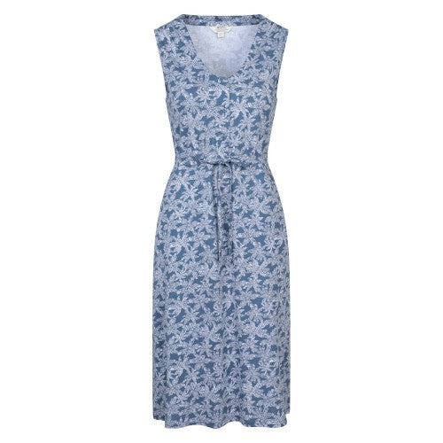 Front - Mountain Warehouse Womens/Ladies Bahamas Floral Sleeveless Dress