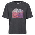 Front - Mountain Warehouse Womens/Ladies Landscape Boxy T-Shirt