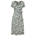 Front - Mountain Warehouse Womens/Ladies Santorini Floral Wrap Midi Dress