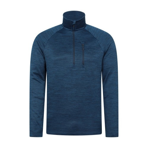 Front - Mountain Warehouse Mens Half Zip Midlayer