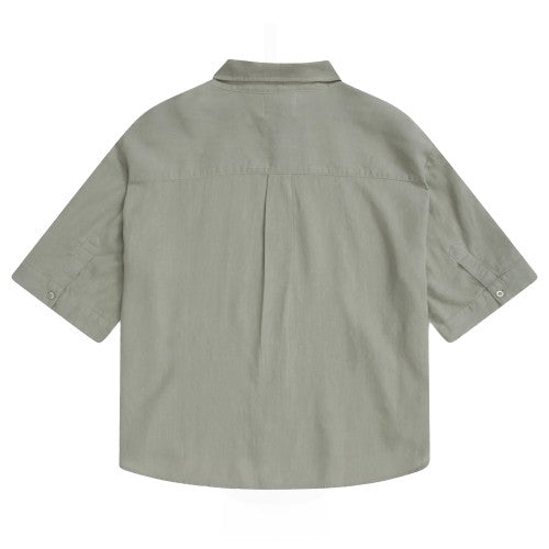 Front - Animal Womens/Ladies Nova Linen Shirt