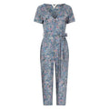 Front - Mountain Warehouse Womens/Ladies Santorini Floral Wrap Jumpsuit