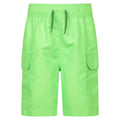 Front - Mountain Warehouse Childrens/Kids Shoreline Cargo Board Shorts