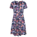 Front - Mountain Warehouse Womens/Ladies Orchid Leafy Floral Dress