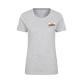 Front - Mountain Warehouse Womens/Ladies Wales T-Shirt