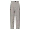 Front - Mountain Warehouse Mens Rydal Zip-Off Hiking Trousers