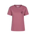 Front - Mountain Warehouse Womens/Ladies Edinburgh Relaxed Fit Short-Sleeved T-Shirt