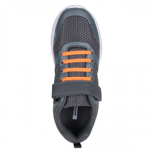 Front - Mountain Warehouse Childrens/Kids Galaxy Light Up Trainers