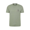 Front - Mountain Warehouse Mens Lake District Back Print Short-Sleeved T-Shirt