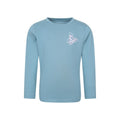 Front - Mountain Warehouse Girls Butterfly Long-Sleeved T-Shirt