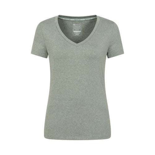 Front - Mountain Warehouse Womens/Ladies Vitality V Neck T-Shirt