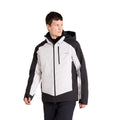 Front - Animal Mens Energy Baffled Baffled Stitching Ski Jacket