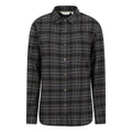 Front - Mountain Warehouse Womens/Ladies Balsam Brushed Flannel Longline Shirt