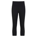 Front - Mountain Warehouse Womens/Ladies Blackout Capri High Waist Leggings