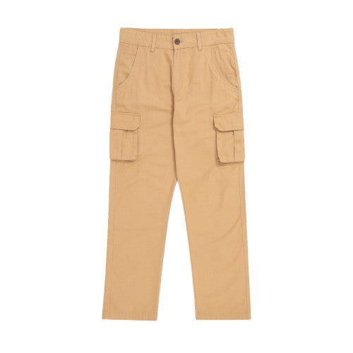 Front - Mountain Warehouse Mens Merrick Organic Cargo Trousers