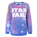 Front - Star Wars Womens/Ladies Cosmic Sublimation Sweatshirt