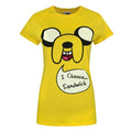 Front - Adventure Time Womens/Ladies Jake I Choose Sandwich T-Shirt