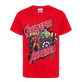 Front - Marvel Official Boys Avengers Assemble T-Shirt