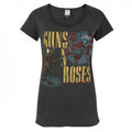 Front - Amplified Womens/Ladies Guns N Roses Appetite Attack T-Shirt
