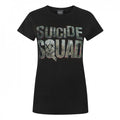 Front - Suicide Squad Womens/Ladies Logo T-Shirt