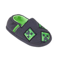 Front - Minecraft Official Boys Creeper Slippers
