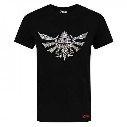 Front - Legend Of Zelda Mens Logo Short-Sleeved T-Shirt