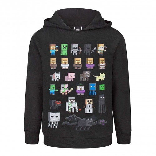 Front - Minecraft Boys Sprites Hoodie