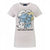 Front - Junk Food Womens/Ladies Smurf And Tell The Smurfs T-Shirt