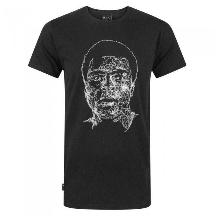 Front - W.C.C Unisex Adult Muhammad Ali Longline T-Shirt