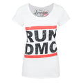 Front - Amplified Womens/Ladies Run DMC Logo T-Shirt