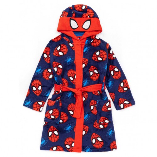 Front - Spider-Man Childrens/Kids Robe