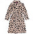 Front - Barbie Womens/Ladies Leopard Print Dressing Gown
