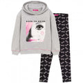 Front - Barbie Girls Hoodie And Leggings Set