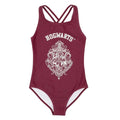 Front - Harry Potter Girls Hogwarts One Piece Swimsuit