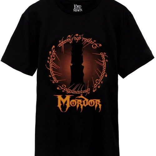 Front - The Lord Of The Rings Mens Mordor T-Shirt