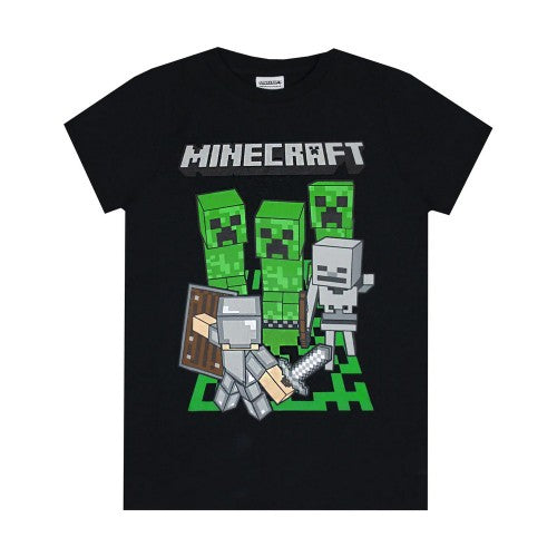 Front - Minecraft Childrens/Kids Adventure Logo T-Shirt