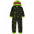 Front - Teenage Mutant Ninja Turtles Childrens/Kids Hooded Sleepsuit