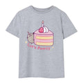 Front - Pusheen Girls Let´s Pawty T-Shirt