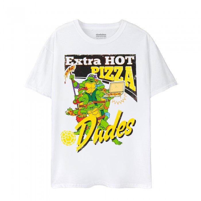 Front - Teenage Mutant Ninja Turtles Mens Pizza Dudes T-Shirt