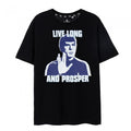 Front - Star Trek Mens Live Long And Prosper T-Shirt