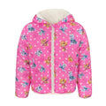 Front - Paw Patrol Girls Characters Hooded Jacket