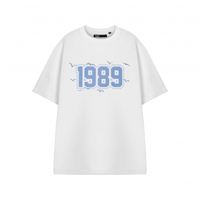 Front - Show Me The Merch Womens/Ladies 1989 Taylor Swift Short-Sleeved T-Shirt