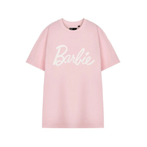 Front - Barbie Womens/Ladies Logo Short-Sleeved T-Shirt