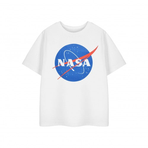 Front - NASA Childrens/Kids Classic Logo Short-Sleeved T-Shirt