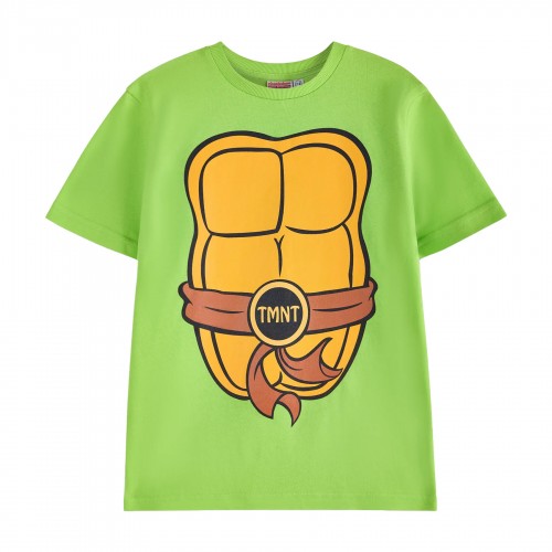 Front - Teenage Mutant Ninja Turtles Boys Cosplay Short-Sleeved T-Shirt