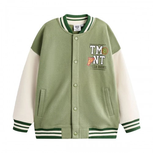 Front - Teenage Mutant Ninja Turtles Boys Cowabunga Bomber Jacket