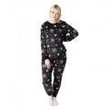 Front - The Nightmare Before Christmas Womens/Ladies Star Fleece Long Pyjama Set