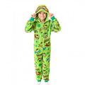 Front - Teenage Mutant Ninja Turtles Boys Masks Jumpsuit